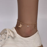 Butterfly Charm Anklet For Women - Basketlist