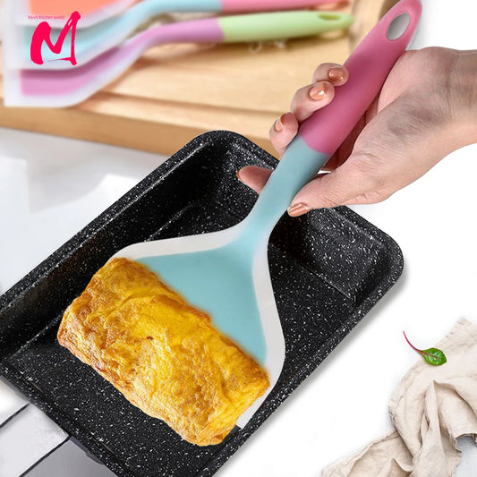 Silicone Spatula Kitchen Scraper Wide - Basketlist