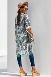 Boho Paisley Print Kimono